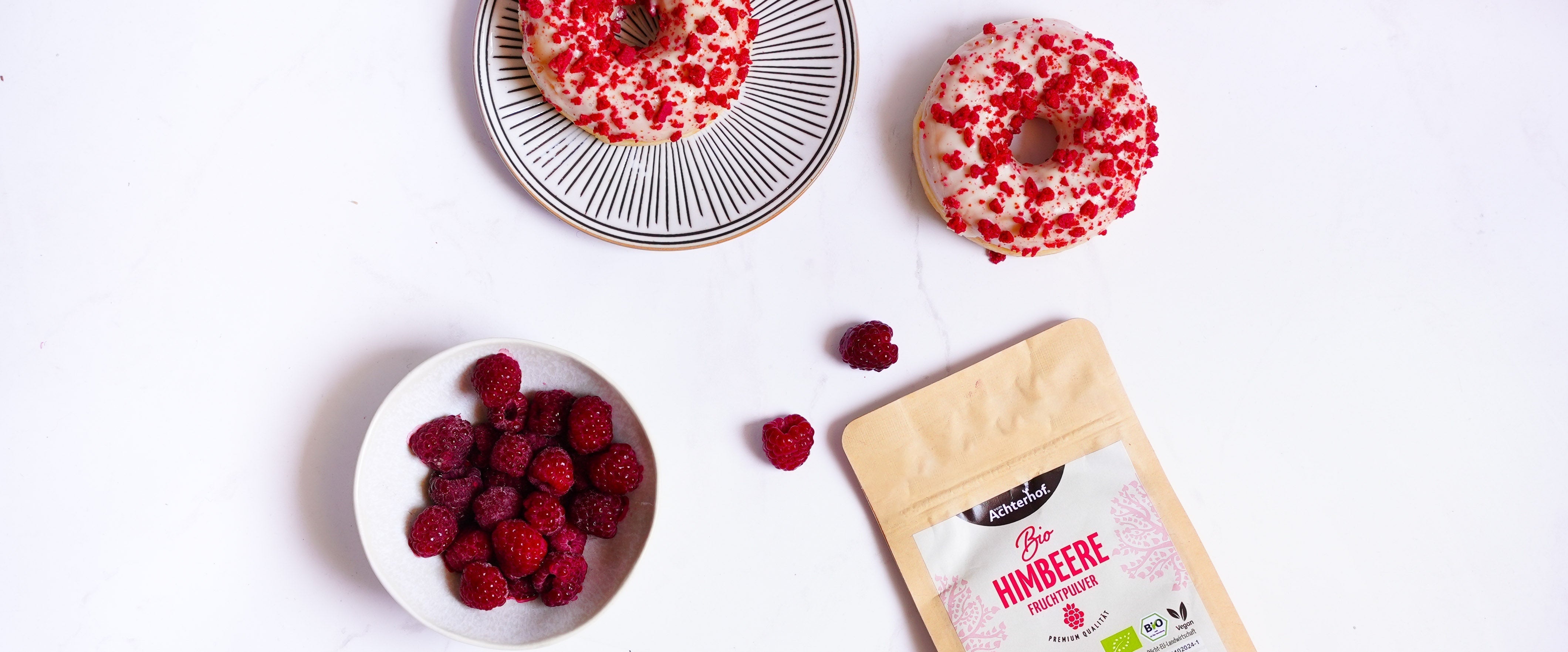 Himbeer Donuts