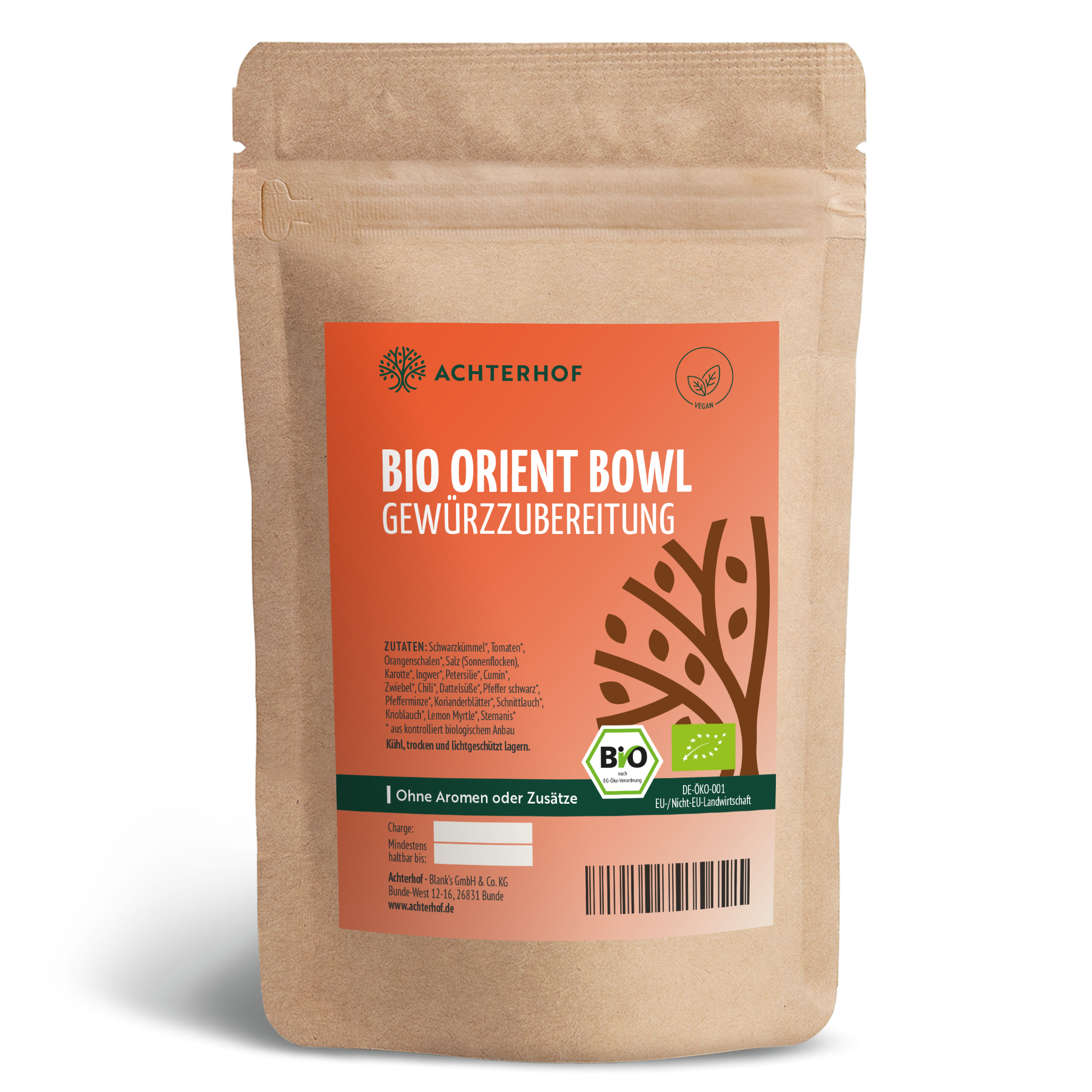 Bio Orient Bowl Gewürzzubereitung (100g)