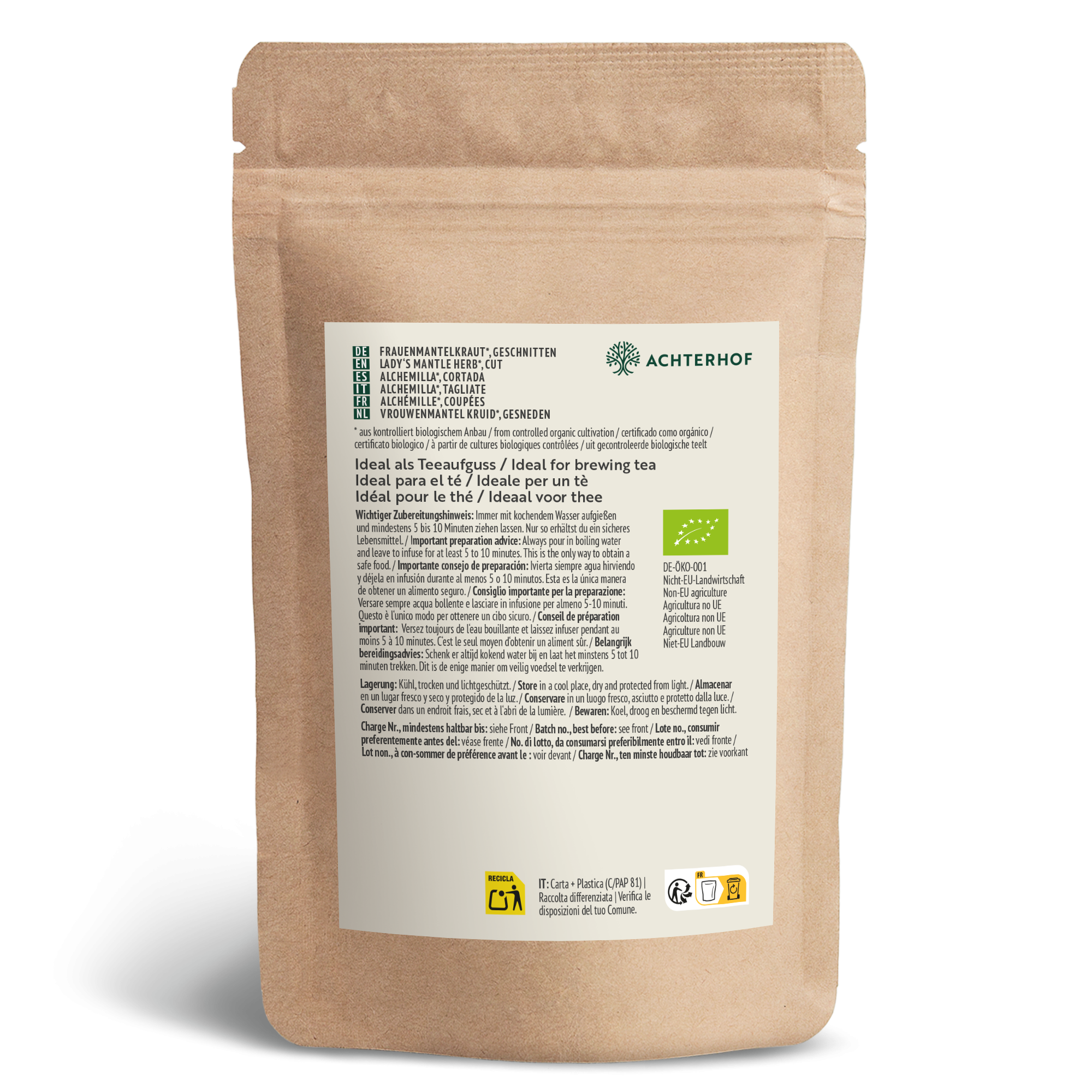 Bio Frauenmantelkraut geschnitten (250g)