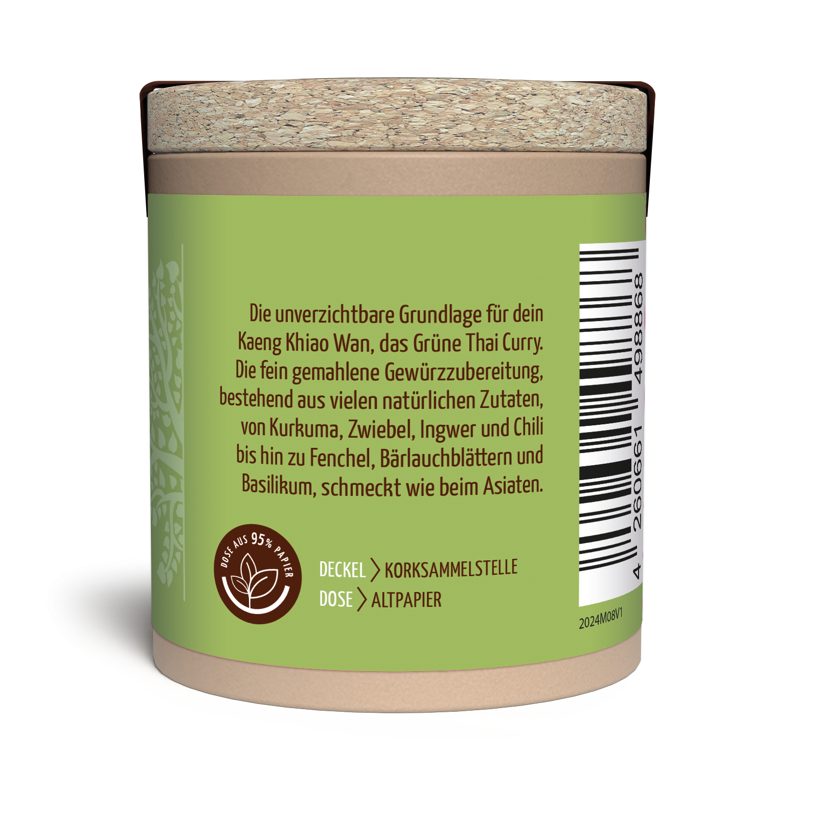 Grünes Curry Gewürzzubereitung (45g)