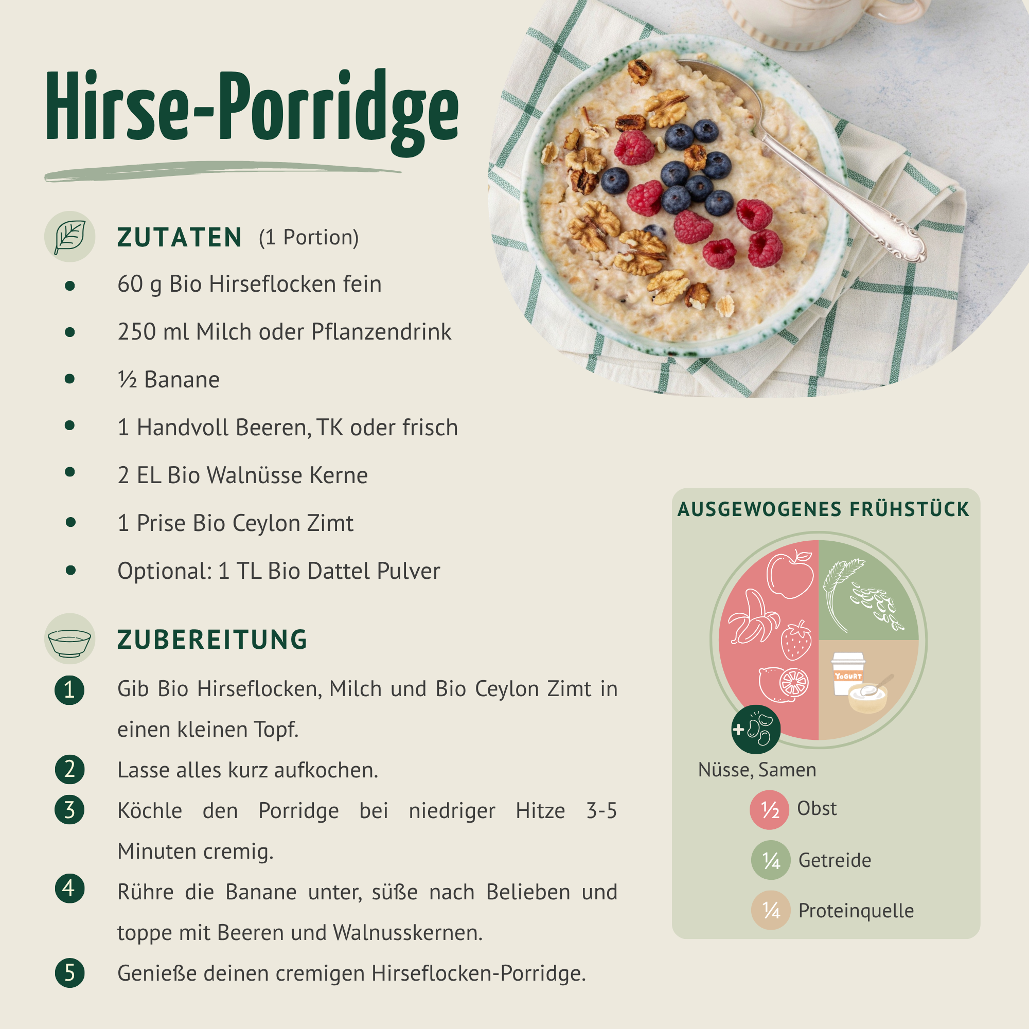 Bio Hirseflocken (1000g)