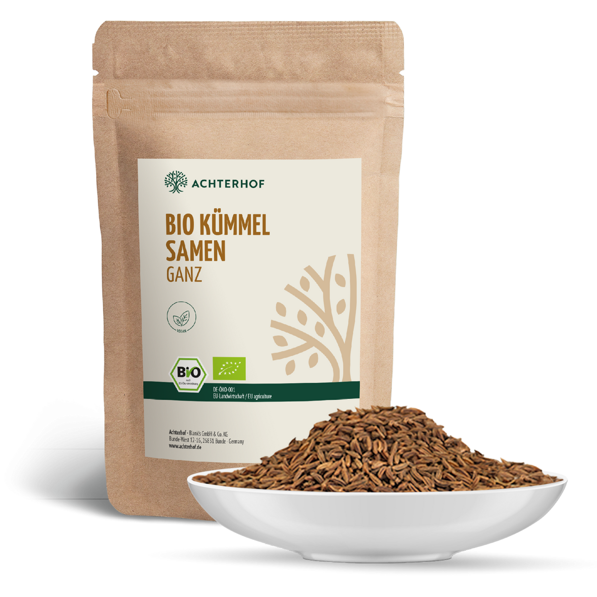 Kümmelsamen ganz Bio (500g)