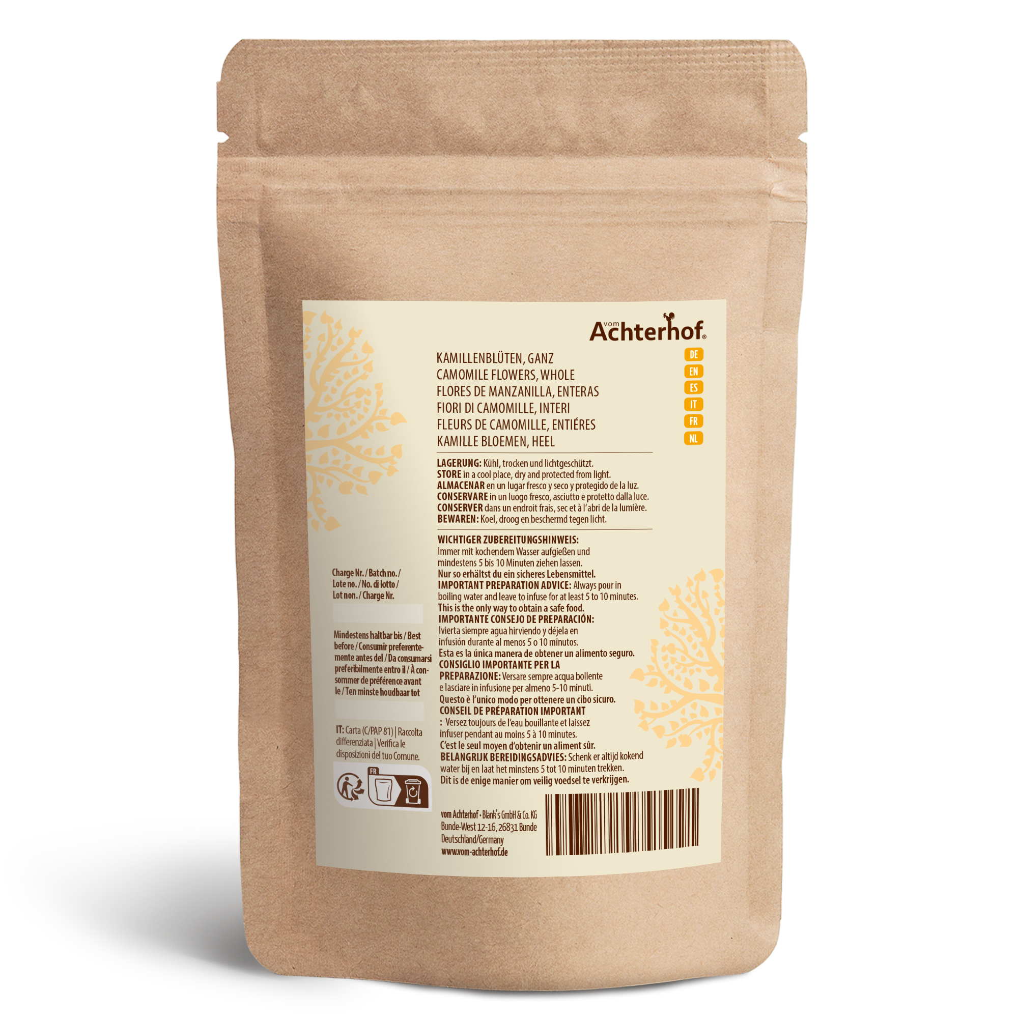 Kamillenblüten ganz (250g)