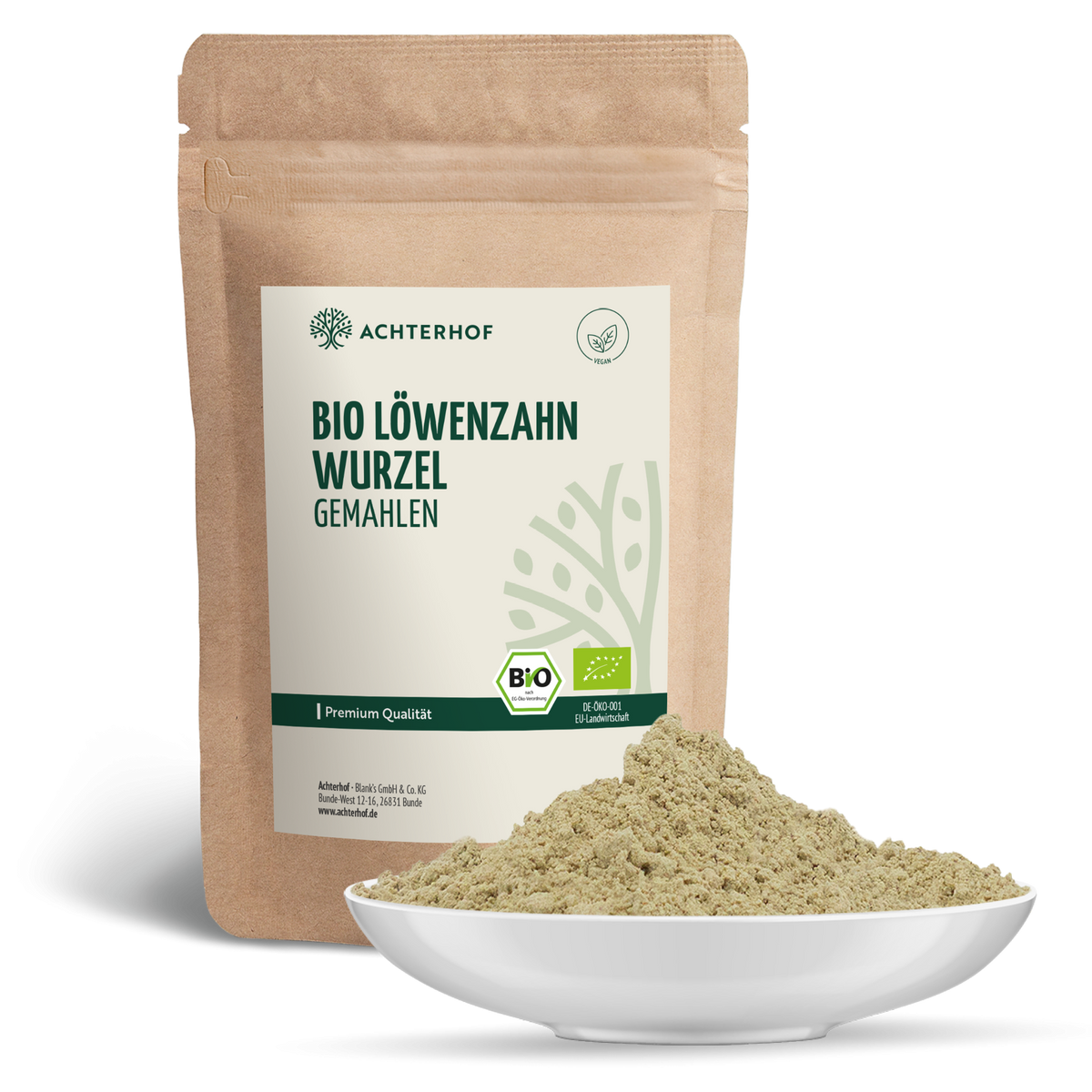 Löwenzahnwurzel Pulver Bio (100g)