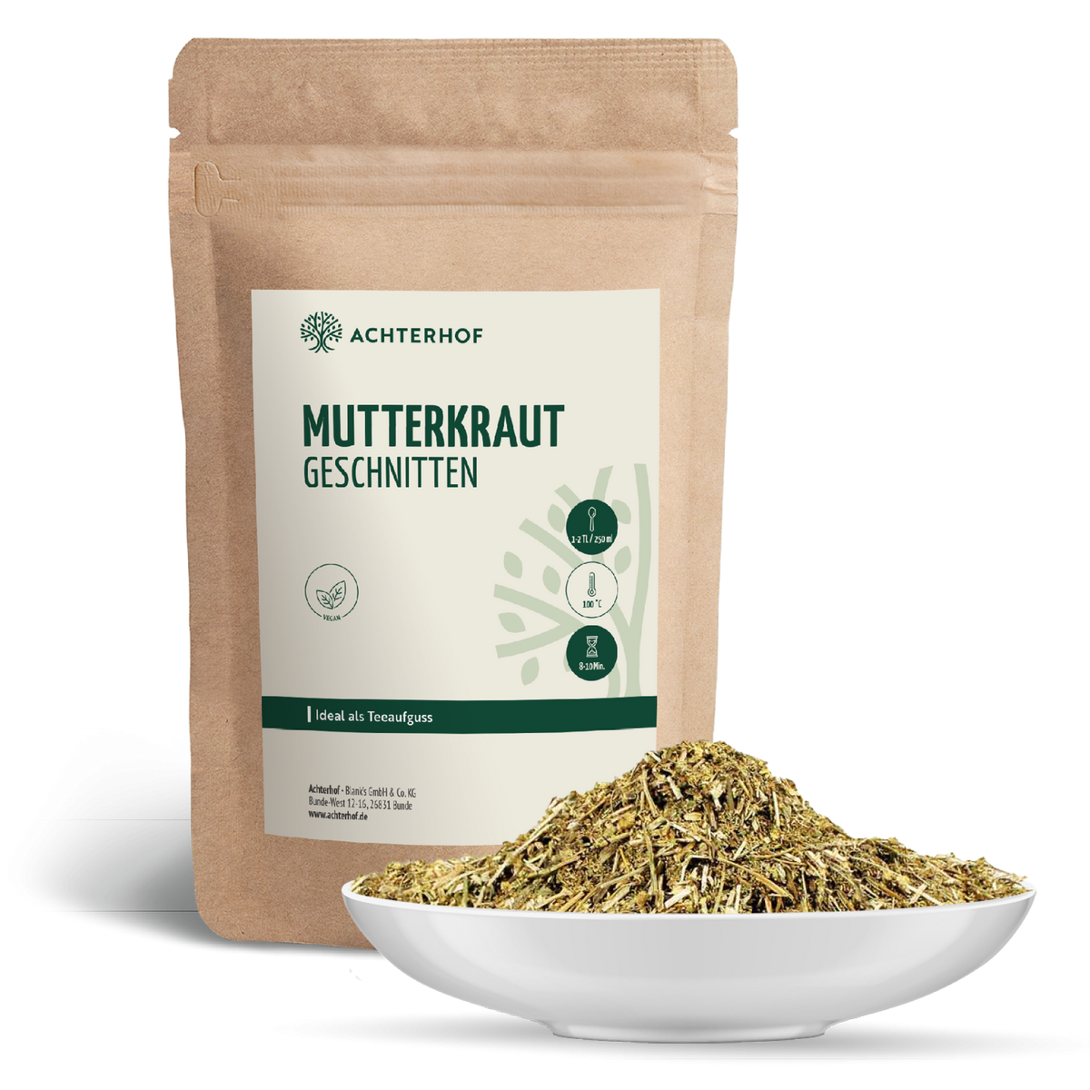 Mutterkraut geschnitten (500g)
