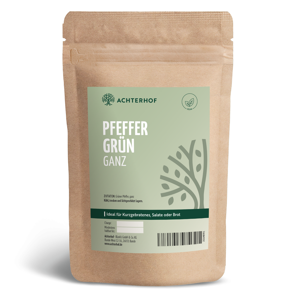 Grüner Pfeffer ganz (250g)