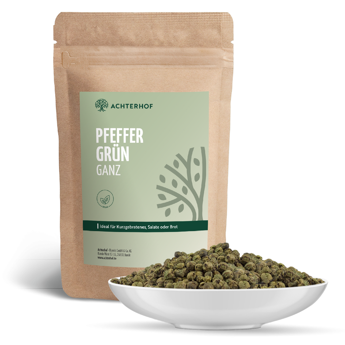 Grüner Pfeffer ganz (250g)