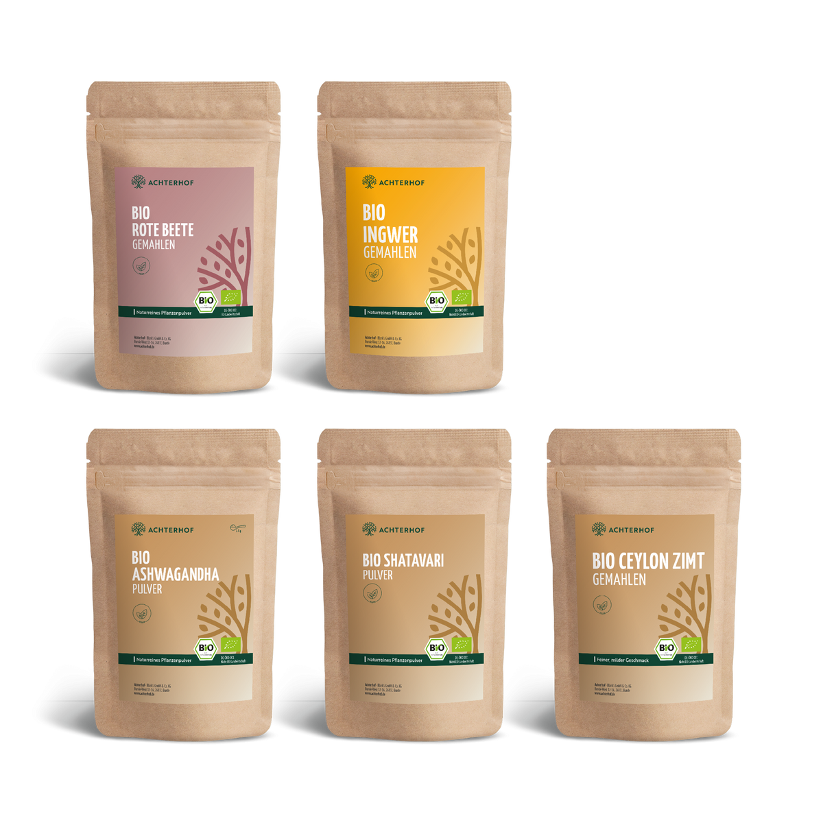 Pink Ayurveda Latte Bio Set