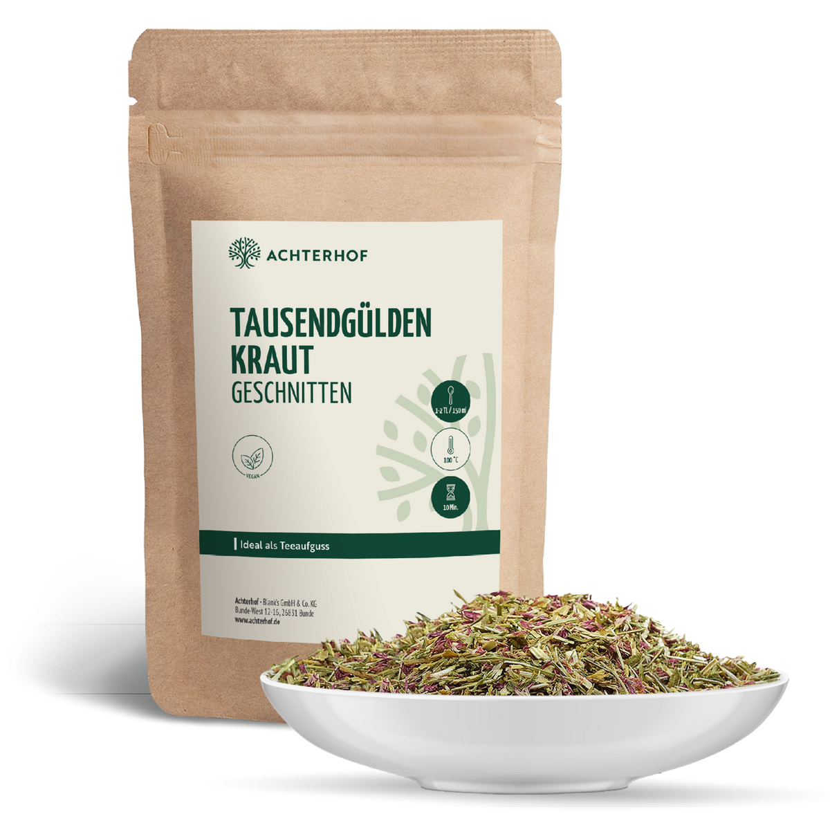 Tausendgüldenkraut geschnitten (500g)