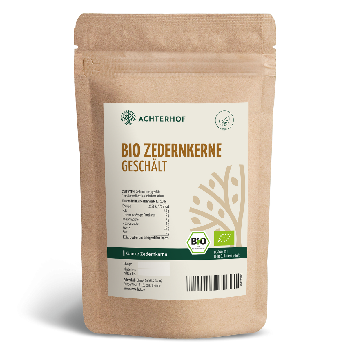 Bio Zedernkerne geschält (100g)