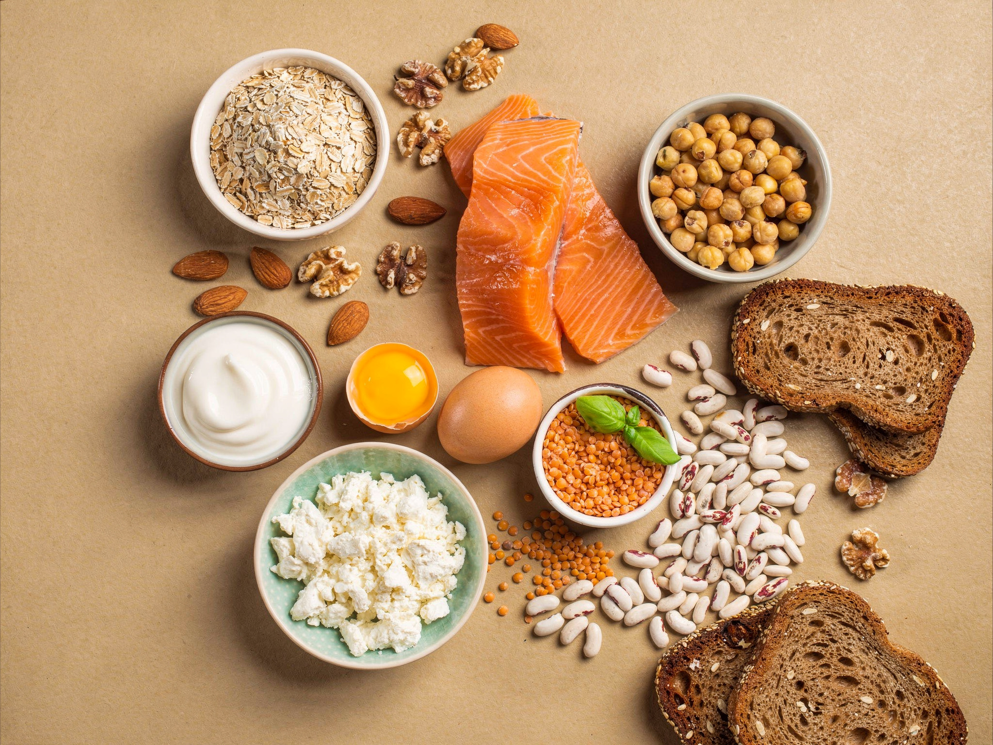 Wie viel Protein brauchst du pro Tag? Bedarf berechnen, Funktionen und natürliche Proteinquellen