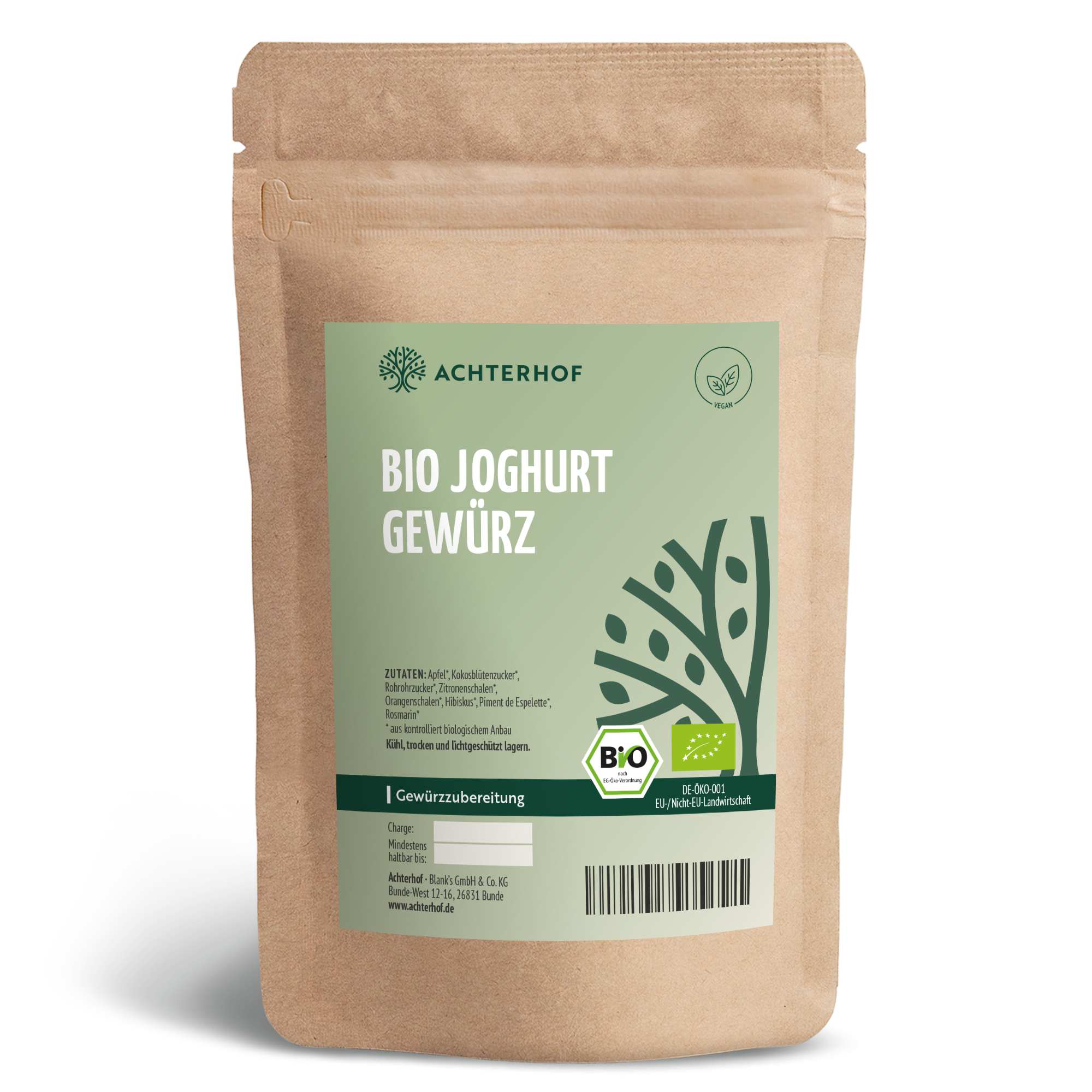 Bio Joghurt Gewürzzubereitung (100g)