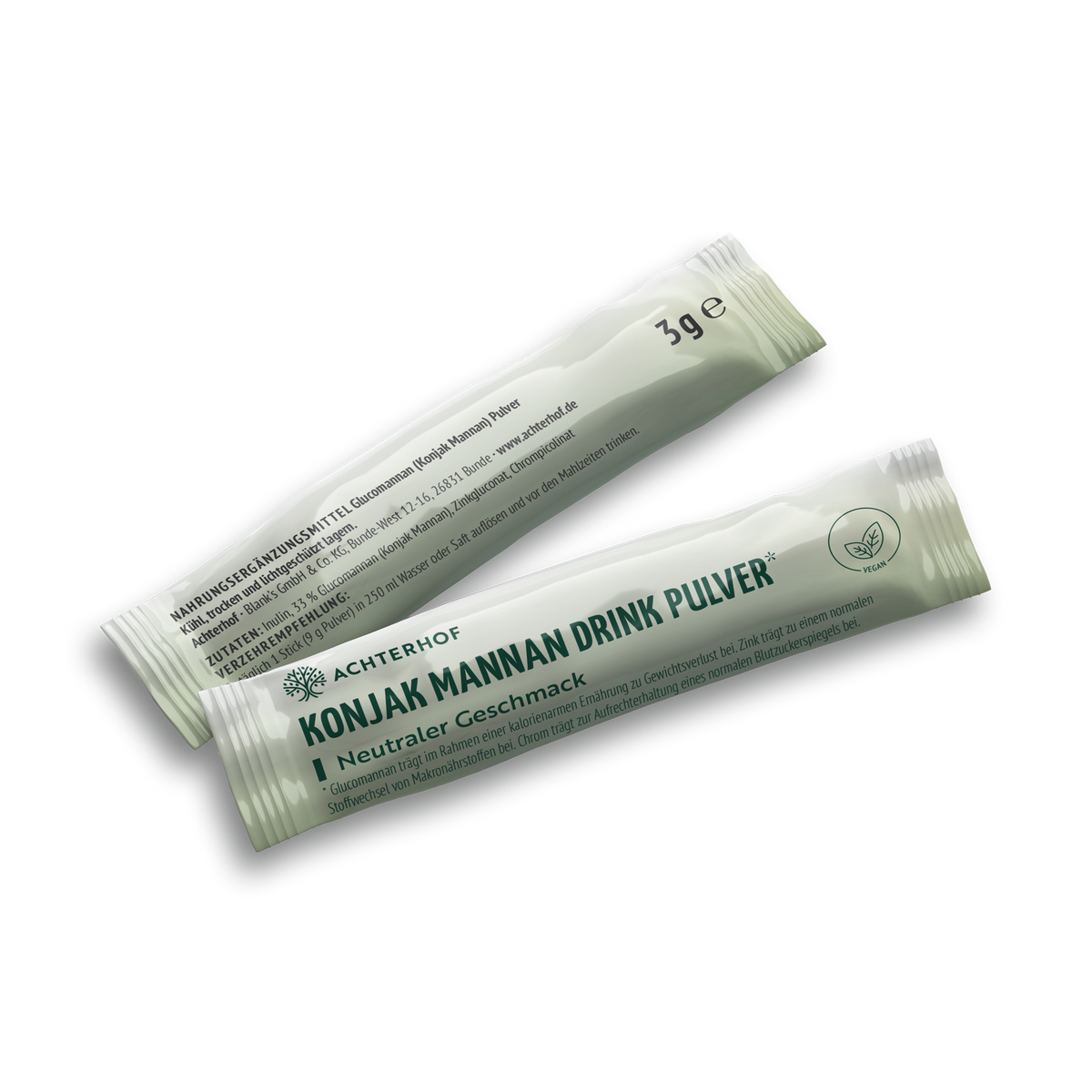Konjak Mannan Drink Pulver (30 Sticks)