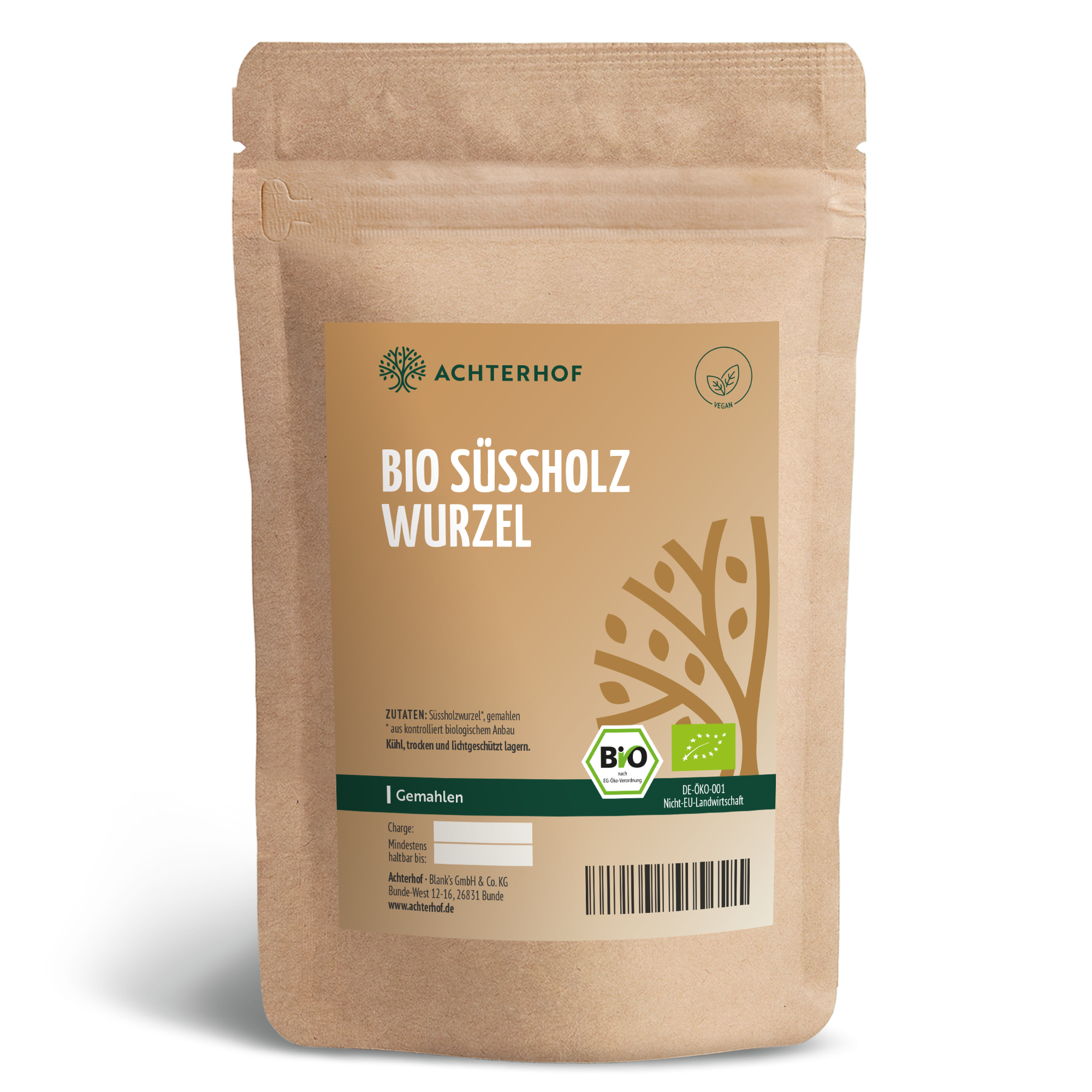 Bio Süßholzwurzel gemahlen (100g)