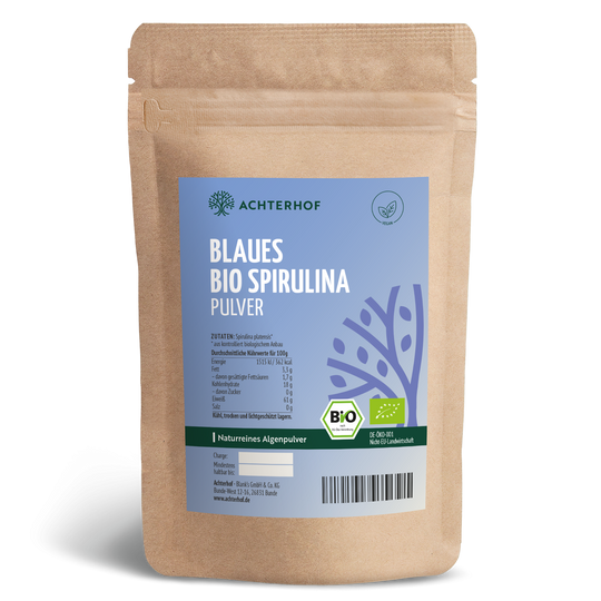 Blaues Bio Spirulina Pulver (100g)