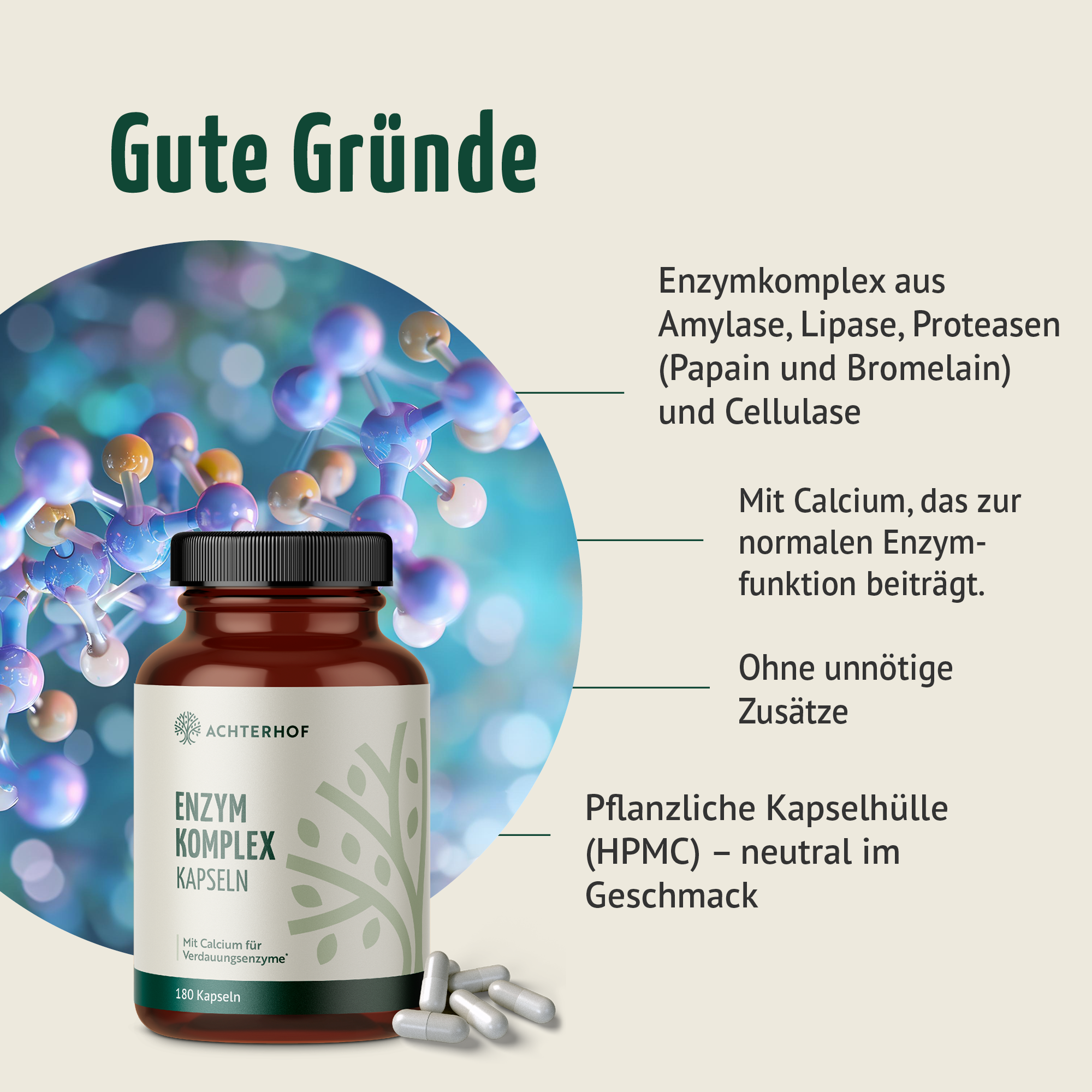 Enzym Komplex (180 Kapseln)