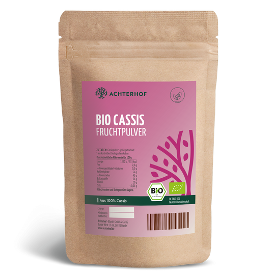 Bio Cassis Fruchtpulver (250g)