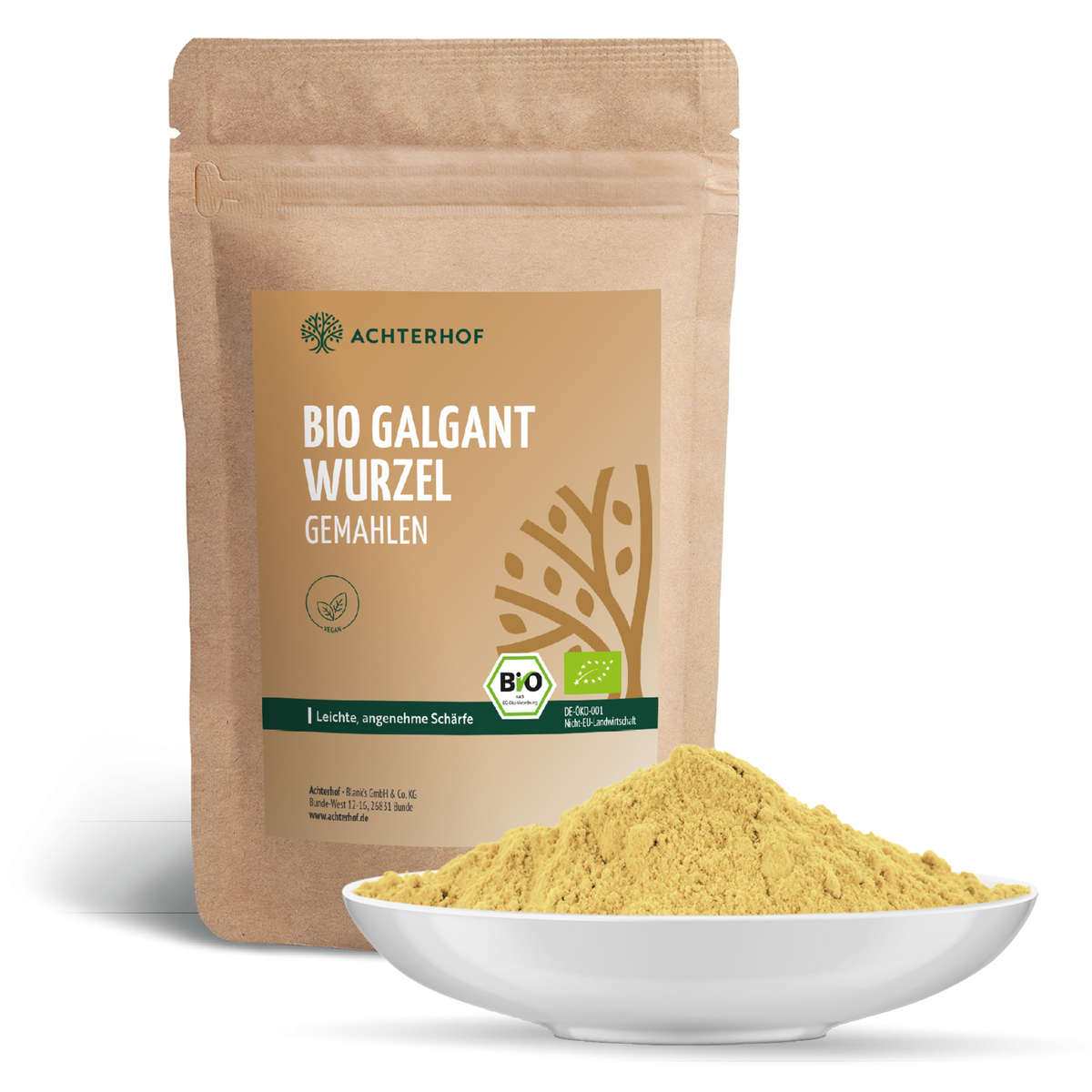 Galgantwurzel Pulver Bio (100g)
