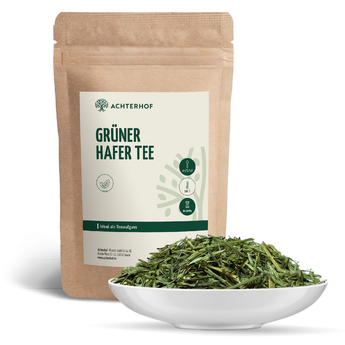 Grüner Hafer Tee (100g)