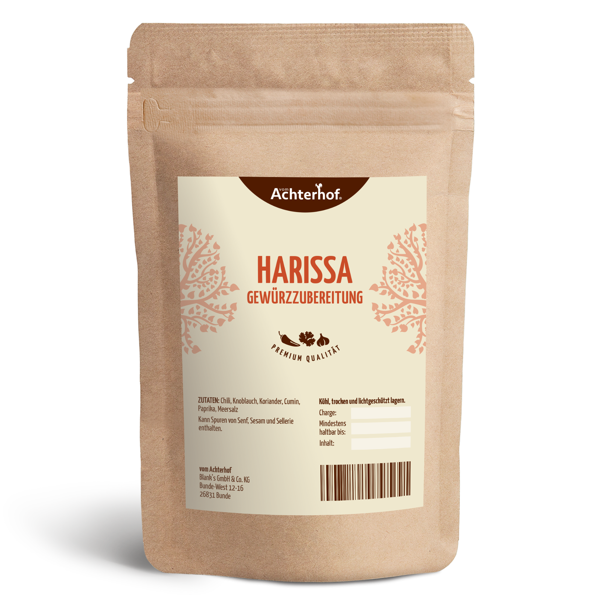 Harissa Gewürzzubereitung (100g)