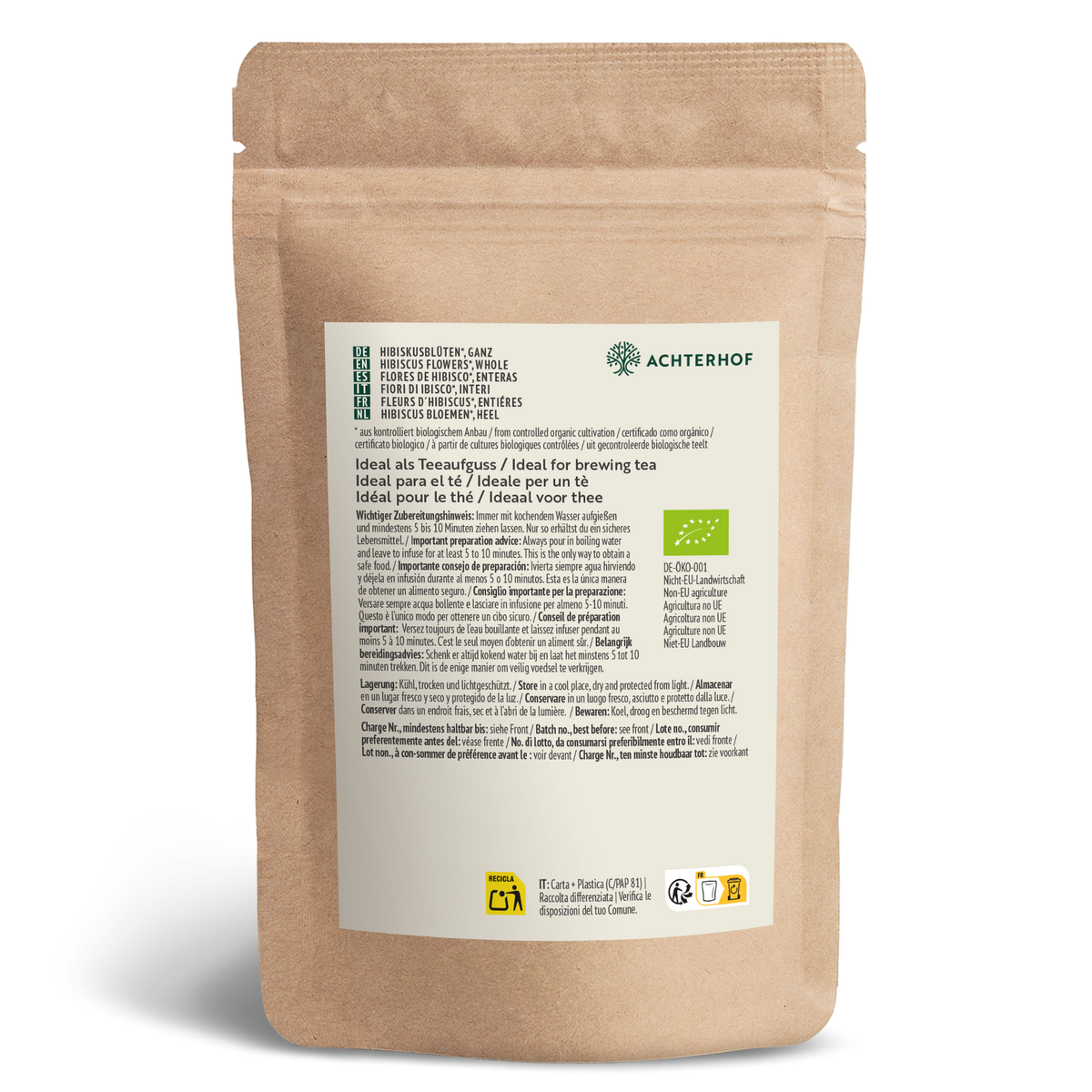 Bio Hibiskusblüten ganz (250g)
