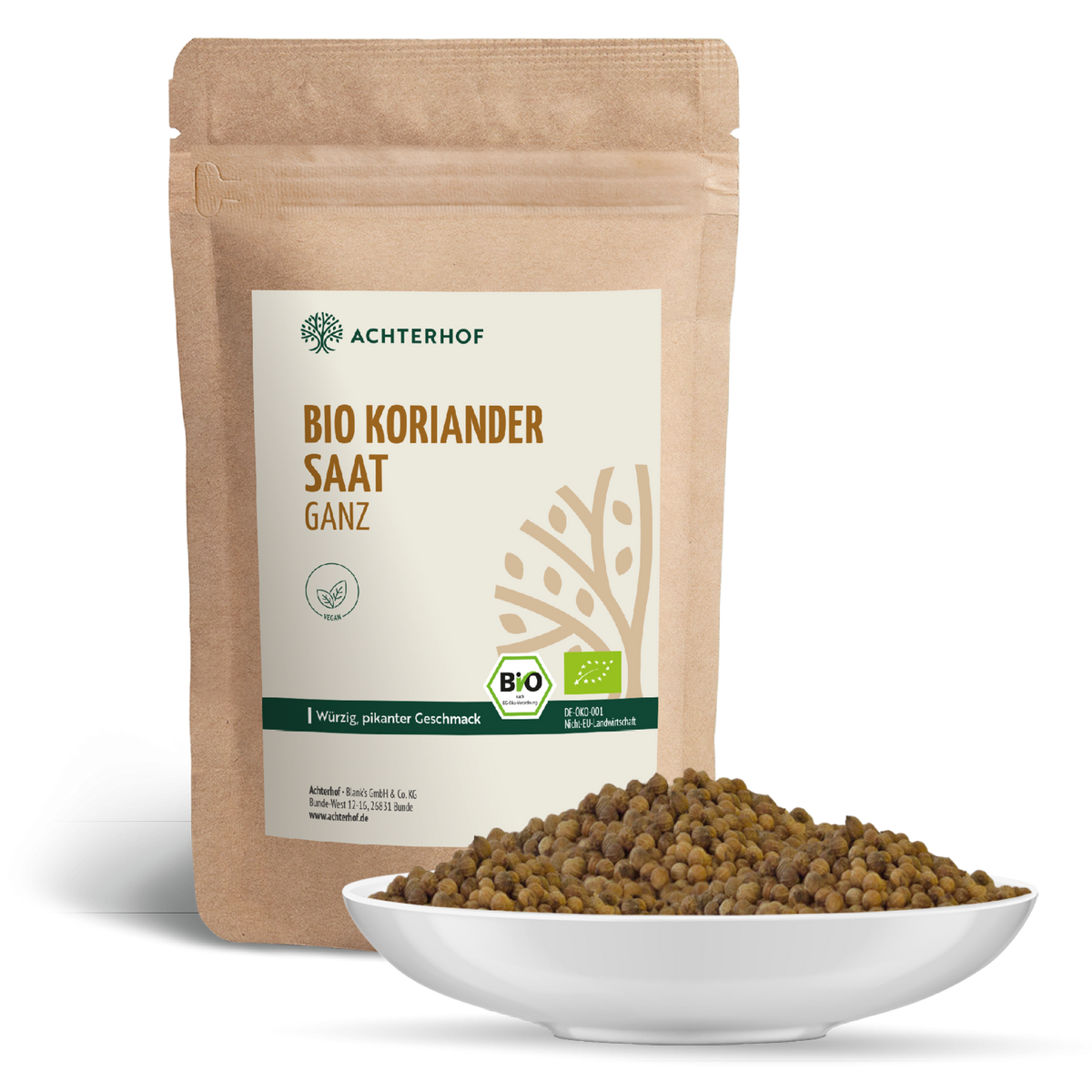 Koriandersaat ganz Bio (500g)