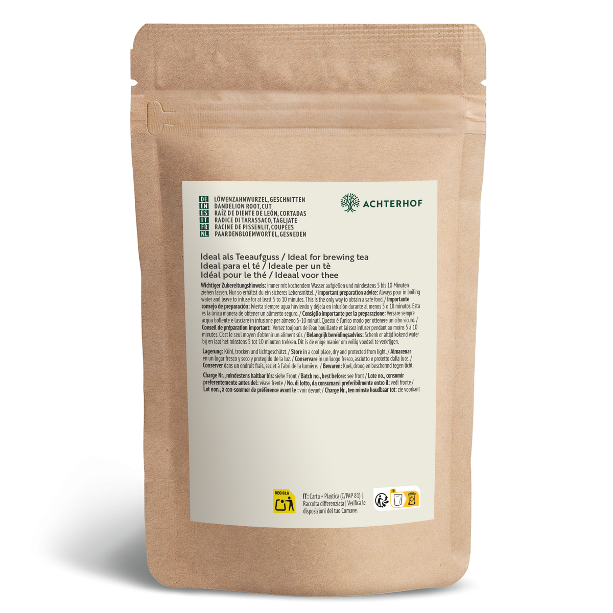 Löwenzahnwurzel geschnitten (1000g)
