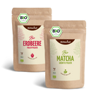 Bio Strawberry Matcha Set