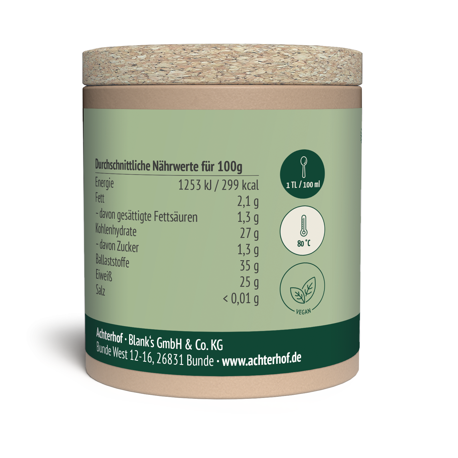 Bio Matcha Grüntee Pulver (50g)