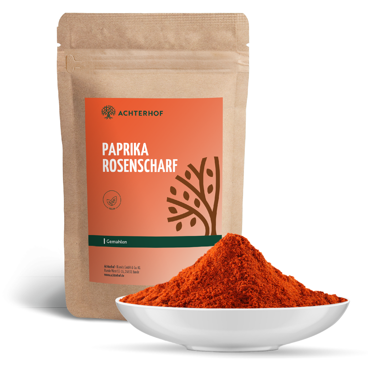 Paprika Rosenscharf gemahlen (1000g)