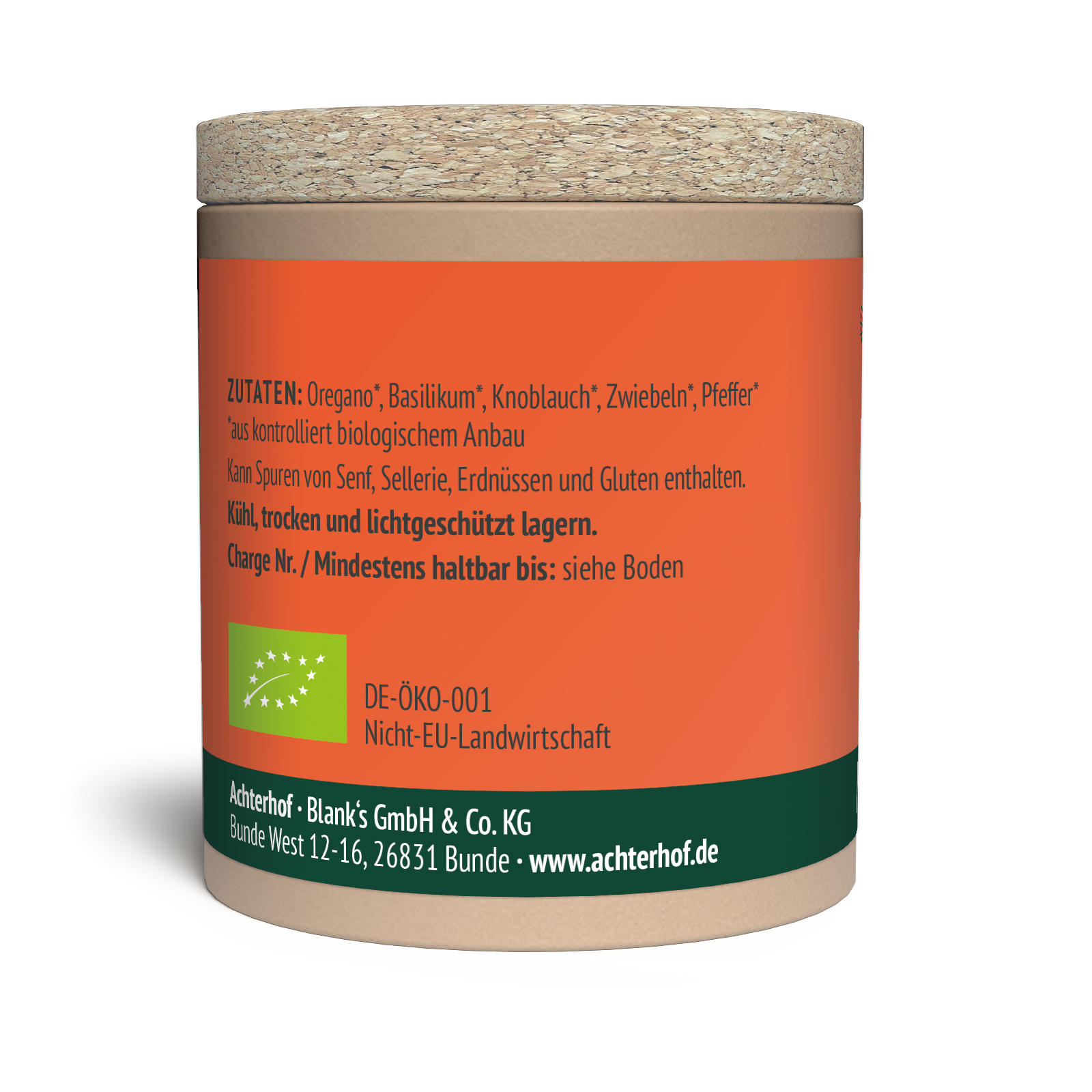 Bio Pizza Gewürzmischung (15g)