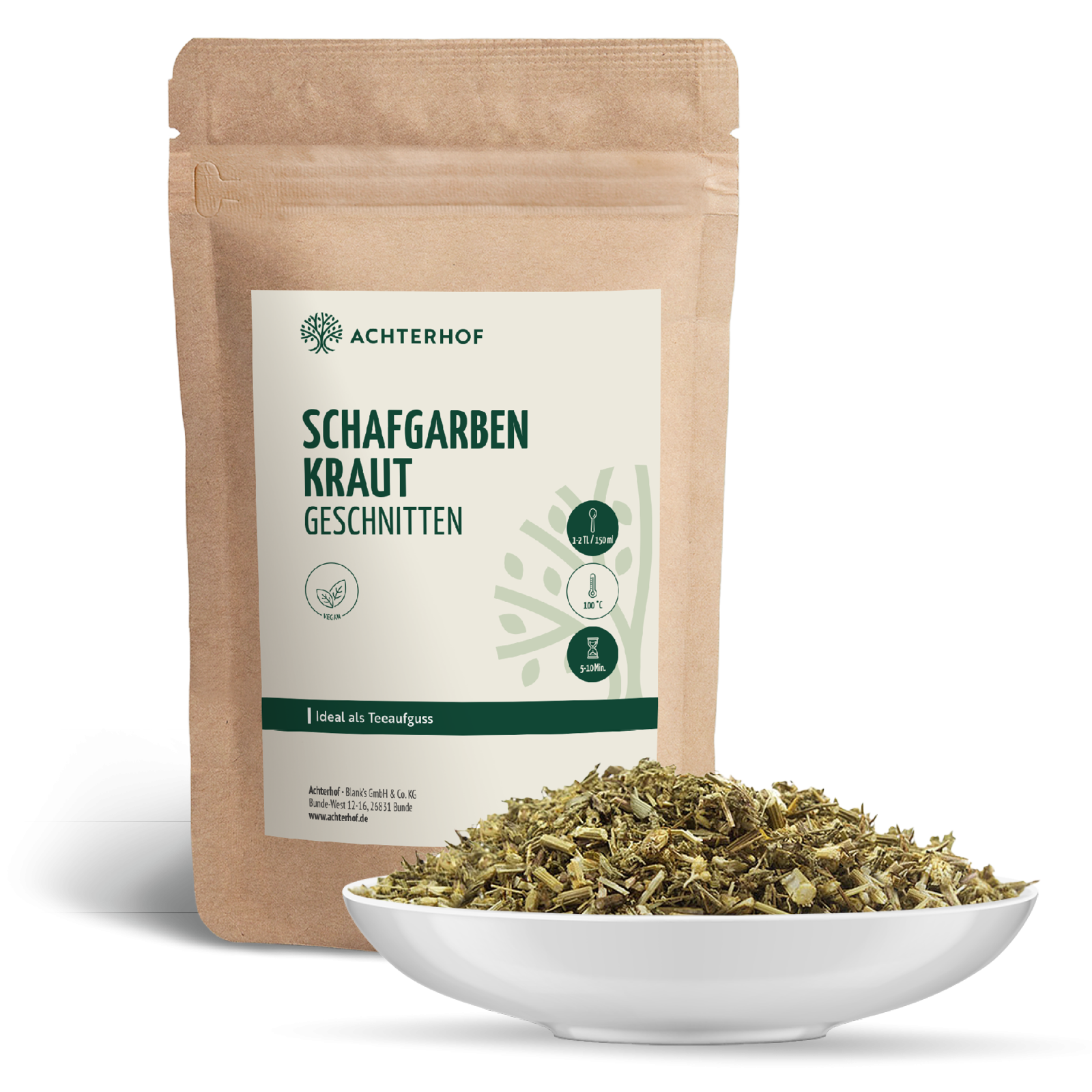 Schafgarbenkraut geschnitten (100g)