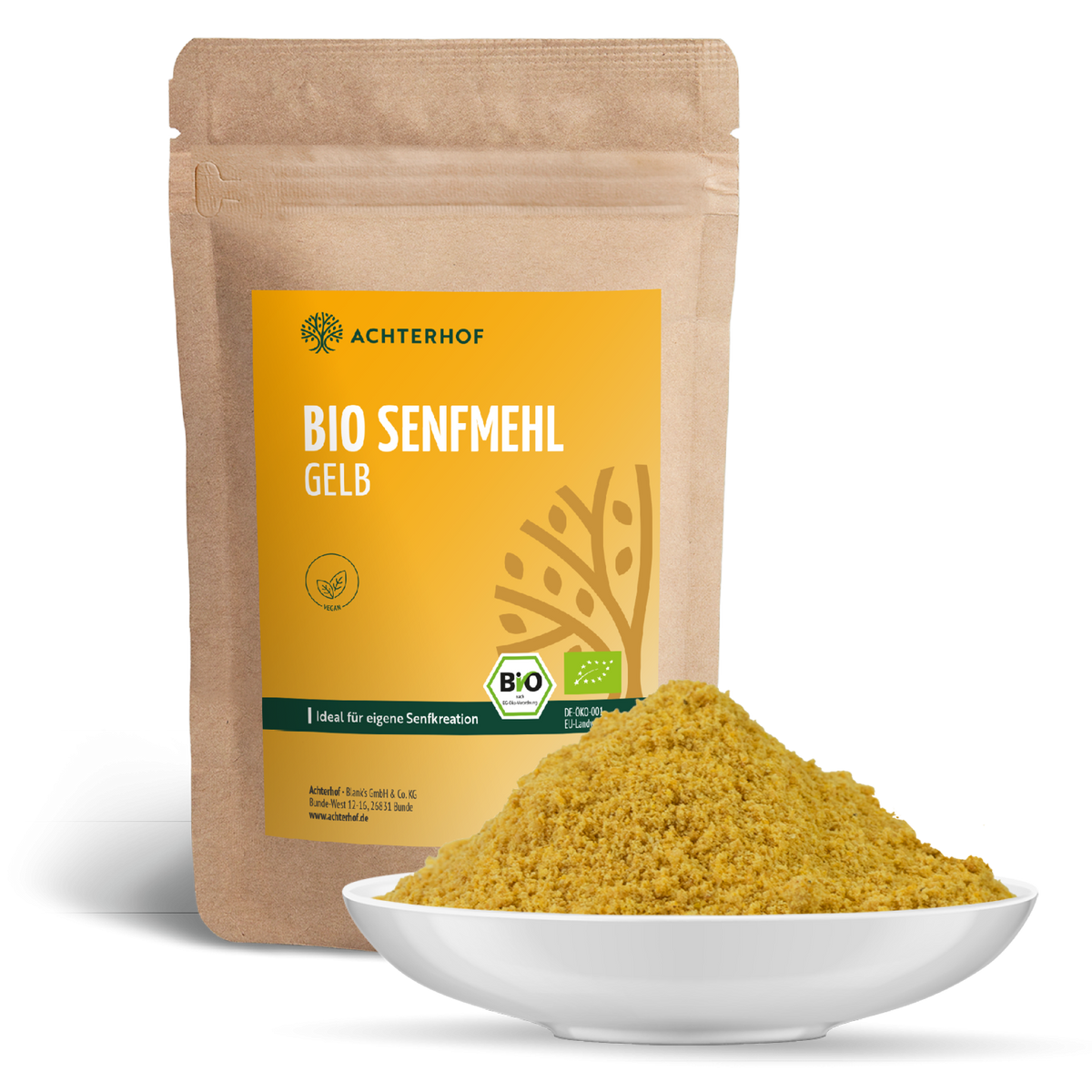 Senfmehl gelb Bio (1000g)