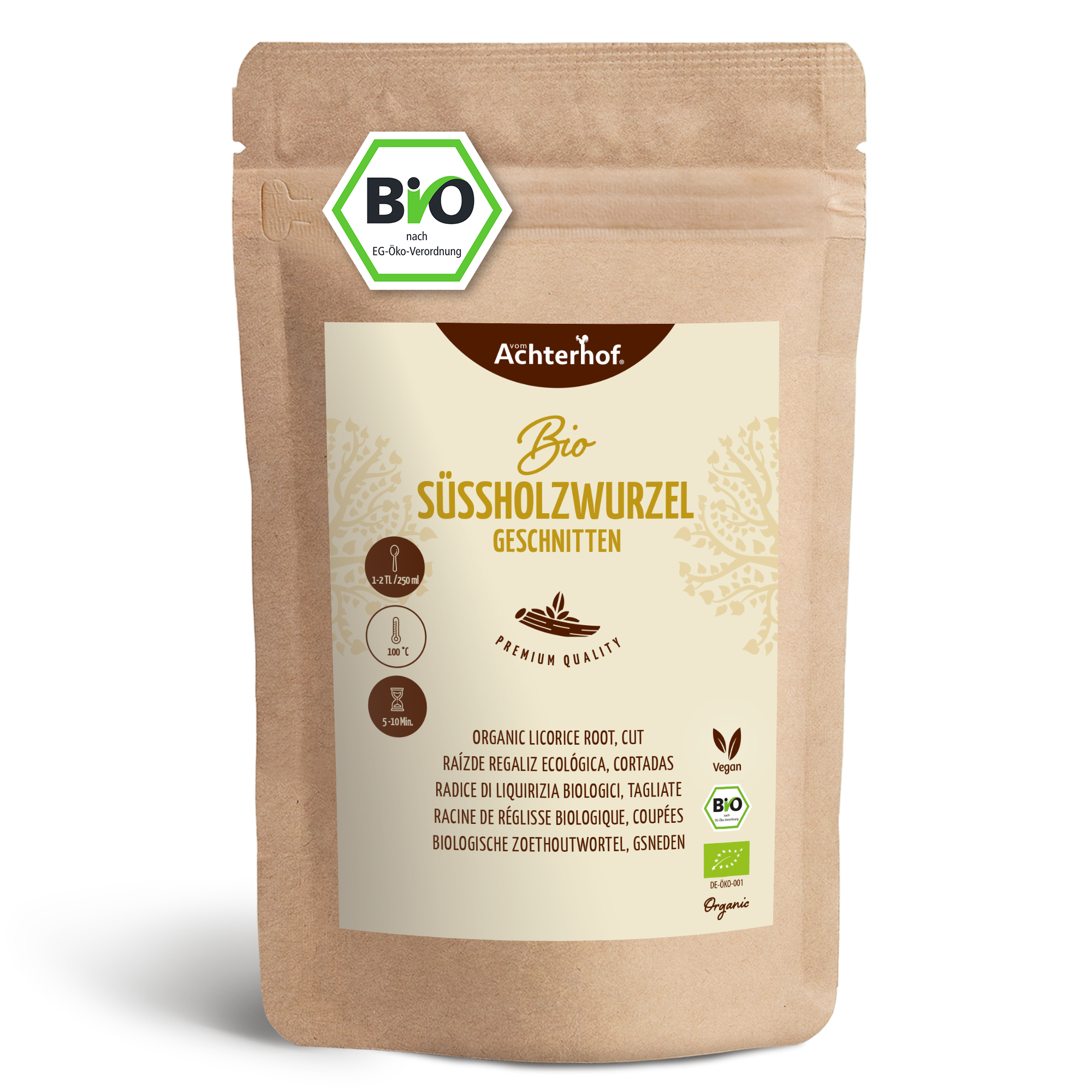 Süßholzwurzel geschnitten Bio (100g)