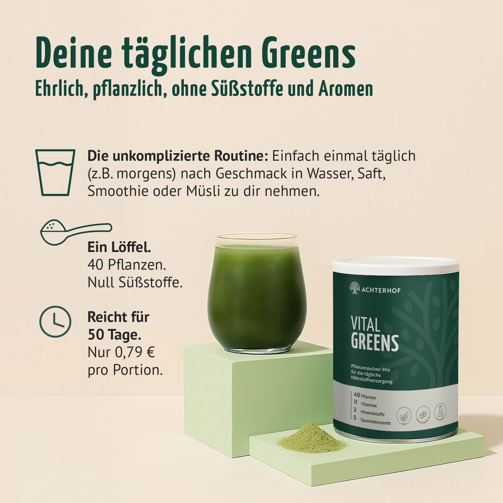 Greens & Proteins Set