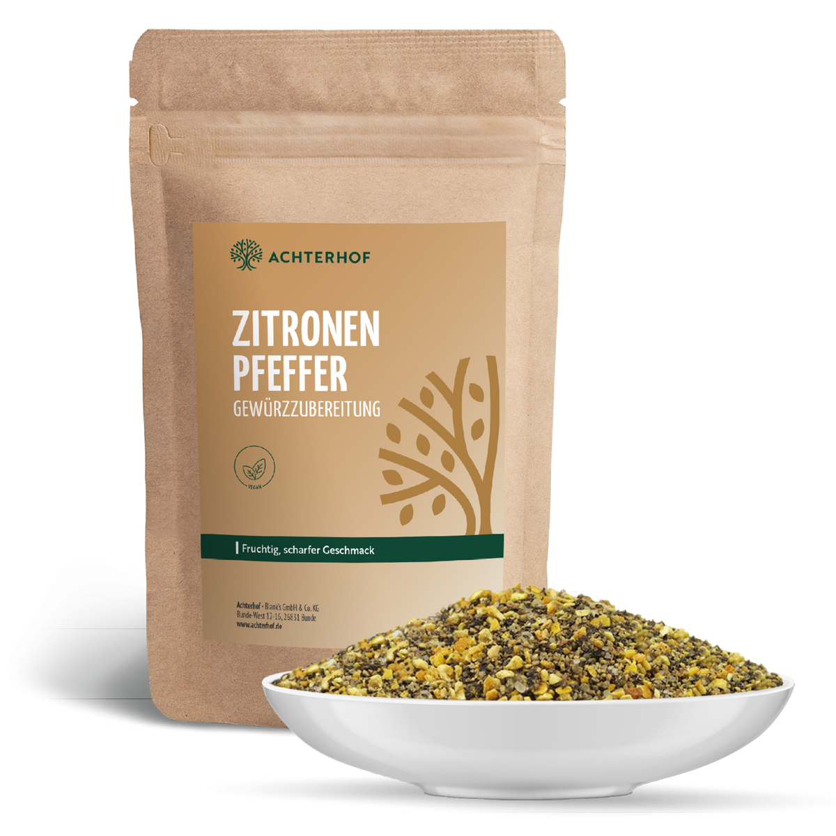 Zitronenpfeffer Gewürzzubereitung (250g)